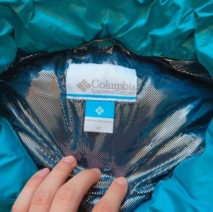 Columbia M Pike Lake II geacă bărbați jachetă iarnă puffer groasa matlasată turcoaz