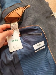 Jules 50 sacou bărbați blazer elegant office gri