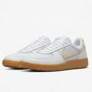 Nike Field General 82 SP teniși bărbați albi crem retro piele gum pantofi sport