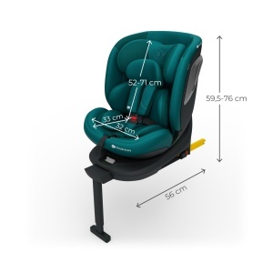 KINDERKRAFT AUTO SEDISTE I-360 2 PLUS i size 40-150cm GREEN - Img 4