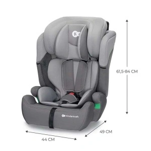 KINDERKRAFT AUTOSEDIŠTE COMFORT UP I-SIZE 76-150CM GREY - Img 6