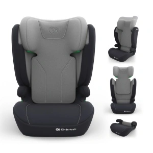 KINDERKRAFT AUTOSEDISTE I-SPARK 2 PLUS I SIZE GREY