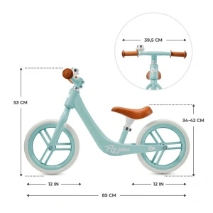 KINDERKRAFT BICIKL GURALICA FLY PLUS BABY BLUE - Img 4