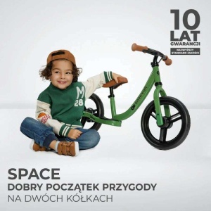 KINDERKRAFT BICIKL GURALICA SPACE LIGHT GREEN - Img 6