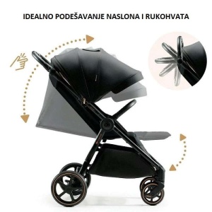 KINDERKRAFT KOLICA MITZY BLACK - Img 3