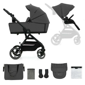 KINDERKRAFT KOLICA YOXI 2u1 MOONLIGHT GREY - Img 2