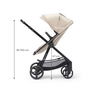 KINDERKRAFT KOLICA ZA BEBE NEWLY SET 3U1 SAND BEIGE - Img 6