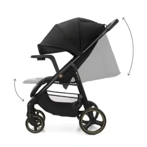 KINDERKRAFT KOLICA ZA BEBE SA TACNOM TRIG 3 BLACK - Img 5