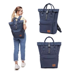KINDERKRAFT MOONPACK RANAC ZA MAMU CONFETTI DENIM - Img 5