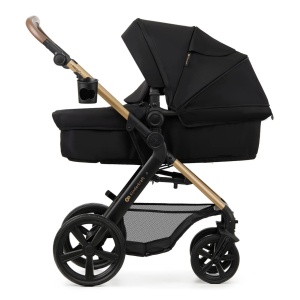 KINDERKRAFT MOOV 2 KOLICA ZA BEBE 3U1 PURE BLACK - Img 6