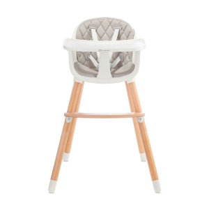 KINDERKRAFT STOLICA ZA HRANJENJE 2U1 SIENNA GREY - Img 3