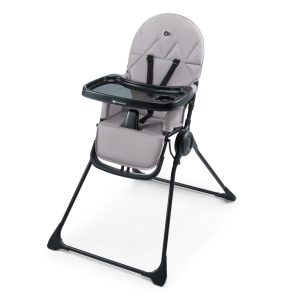 KINDERKRAFT STOLICA ZA HRANJENJE BINCI GREY - Img 5