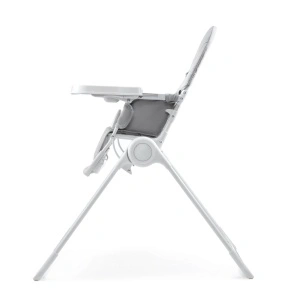KINDERKRAFT STOLICA ZA HRANJENJE BINCI LIGHT GREY - Img 2