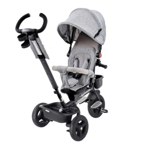 KINDERKRAFT TRICIKL AVEO 2U1 LIGHT GREY - Img 3