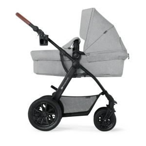 KINDERKRAFT XMOOV KOLICA ZA BEBE SET 3U1 LIGHT GREY - Img 2