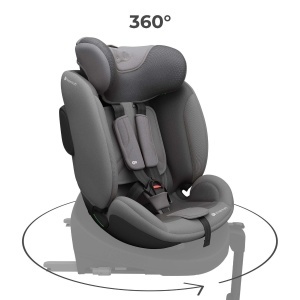 KINDERKRAFT AUTO SEDIŠTE I-FIX ENDURA SAFE 61-150CM GREY - Img 2