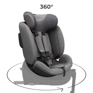 KINDERKRAFT AUTO SEDIŠTE I-FIX ENDURA SAFE 61-150CM GREY - Img 2