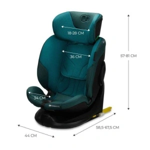 KINDERKRAFT AUTO SEDISTE I-FIX i size 40-150cm HARBOR BLUE - Img 3