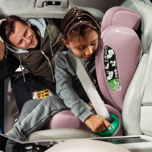 KINDERKRAFT AUTO SEDIŠTE JUNIOR FIX 2 PLUS I-Size 100-150cm PINK - Img 6