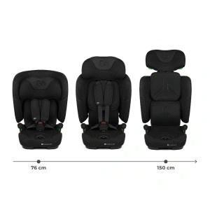 KINDERKRAFT AUTOSEDISTE FIX2GO I-SIZE 76-150CM BLACK - Img 6