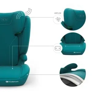 KINDERKRAFT AUTOSEDISTE I-SPARK 2 PLUS I SIZE GREEN - Img 4