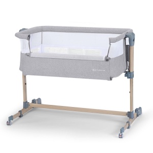 KINDERKRAFT KOLEVKA KREVETAC NESTE AIR GREY LIGHT MELANGE FULL WOOD - Img 3