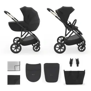 KINDERKRAFT KOLICA 2U1 PRIME 3 BLACK
