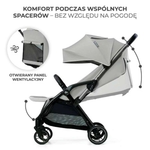 KINDERKRAFT KOLICA APINO DOVE GREY - Img 3