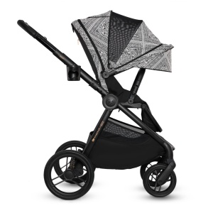 KINDERKRAFT KOLICA ZA BEBE SET 2U1 NEA 2 LUNAR BLACK BIZUU - Img 6