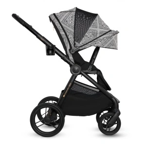 KINDERKRAFT KOLICA ZA BEBE SET 2U1 NEA 2 LUNAR BLACK BIZUU - Img 6