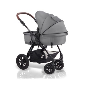 KINDERKRAFT MOOV CT KOLICA ZA BEBE SET 3U1 GREY - Img 4