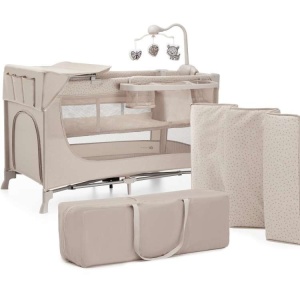 KINDERKRAFT PRENOSIVI KREVETAC JOY 2 BEIGE SA DODACIMA - Img 5
