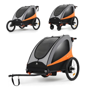 KINDERKRAFT PRIKOLICA ZA BICIKL 3U1 NAVA SUNNY - Img 5