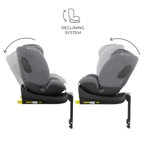 KINDERKRAFT SET AUTO SEDIŠTA I-LITE I-FIX ENDURA SAFE SA ISOFIX BAZOM GREY - Img 3