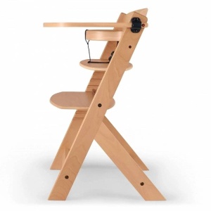 KINDERKRAFT STOLICA ZA HRANJENJE 2U1 ENOCK WOODEN NATURAL - Img 4