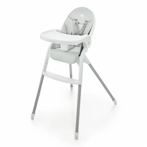 KINDERKRAFT STOLICA ZA HRANJENJE DINNLY LIGHT GREY - Img 4