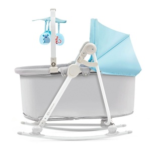 KINDERKRAFT STOLICA ZA LJULJANJE 5U1 UNIMO LIGHT BLUE - Img 2