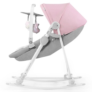 KINDERKRAFT STOLICA ZA LJULJANJE 5U1 UNIMO PEONY ROSE 2020 - Img 6