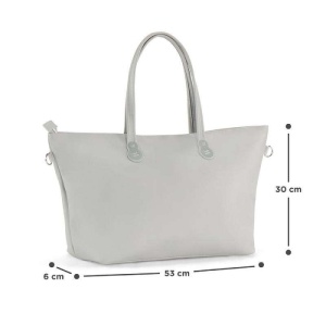 Kinderkraft torba za mame TREASUREBAG LIGHT GRAY - Img 6