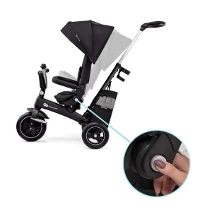 KINDERKRAFT TRICIKL EASY TWIST 2U1 BLACK - Img 4