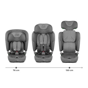 KINDERKRAFT AUTOSEDISTE FIX2GO I-SIZE 76-150CM GREY - Img 6