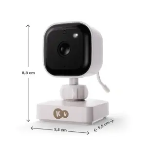 KINDERKRAFT BABY KAMERA NIGHTEYE TRAVEL WHITE - Img 6