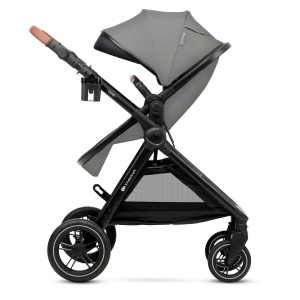 KINDERKRAFT ESME KOLICA ZA BEBE 3U1 MOONLIGHT GREY - Img 3