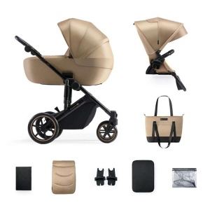 KINDERKRAFT KOLICA 2U1 PRIME2 SAND BEIGE - Img 5