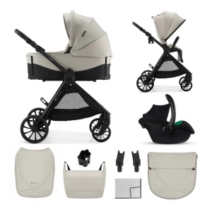 KINDERKRAFT KOLICA ZA BEBE SET 3U1 VESTO 2 BEIGE