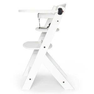 KINDERKRAFT STOLICA ZA HRANJENJE 2U1 ENOCK FULL WHITE - Img 3