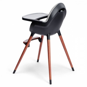 KINDERKRAFT STOLICA ZA HRANJENJE 2U1 FINIX GREY - Img 3