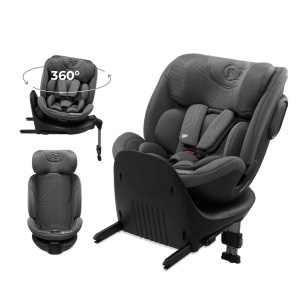 Kinderkraft auto sediste XRIDER 2 i-Size GREY - Img 4