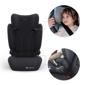 KINDERKRAFT AUTOSEDISTE I-SPARK 2 PLUS I SIZE BLACK - Img 5
