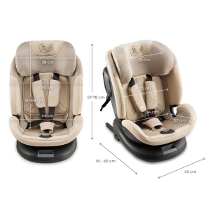 KINDERKRAFT AUTOSEDISTE XPEDITION3 I-SIZE 40-150CM BEIGE - Img 4